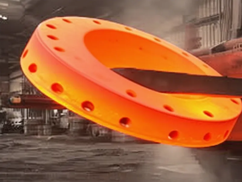 Flanschherstellungsprozess